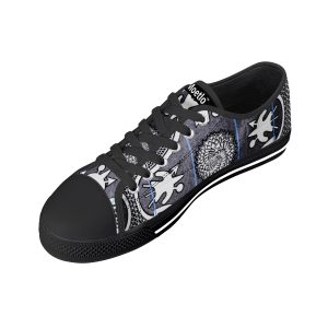 Moetlo men's low-top canvas shoes with customised tongue — view 10 of 23