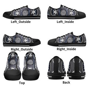 Moetlo men's low-top canvas shoes with customised tongue — view 11 of 23