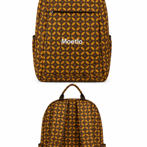 African Print Backpack