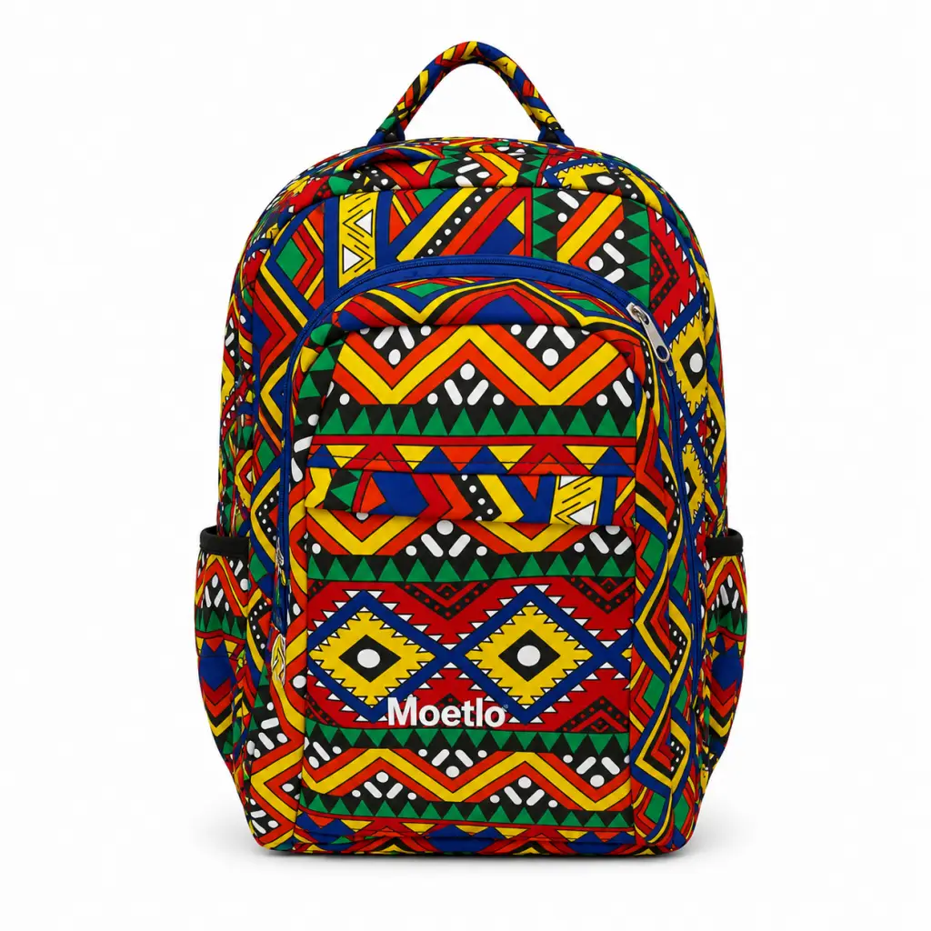 Kante African Print Backpack
