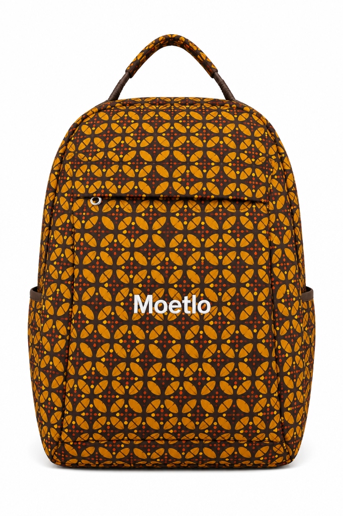Moetlo African Print Backpack