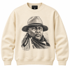 Moetlo DIKHOMO Tseo Sweater in cream - cow-head heritage motif