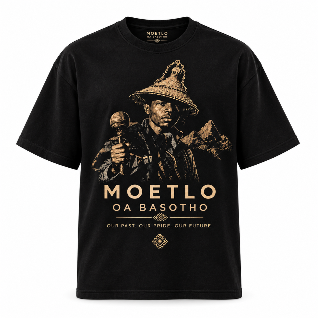 Moetlo Oa Basotho T-shirt - Basotho heritage graphic tee